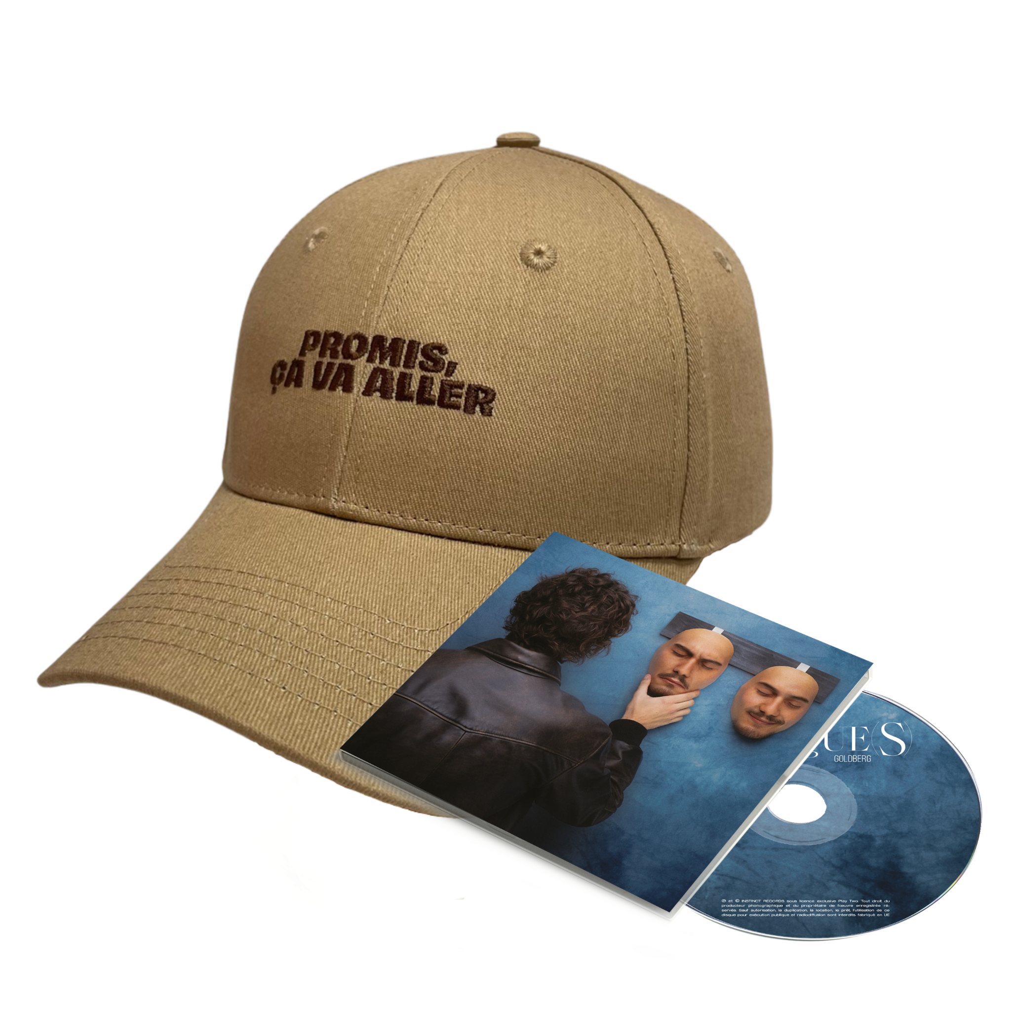 PACK ÉDITION LIMITÉE TRISTE (Casquette + CD Dédicacé)